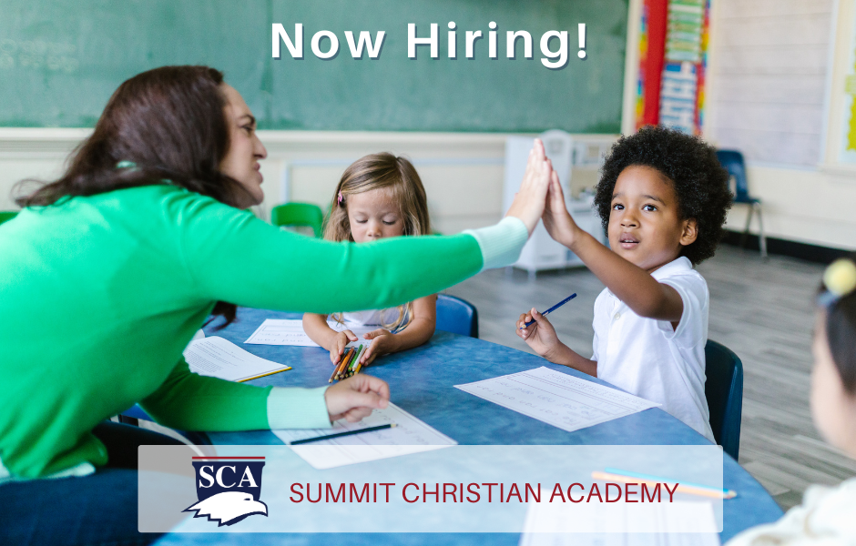 Employment Opportunities Summit Christian Academy